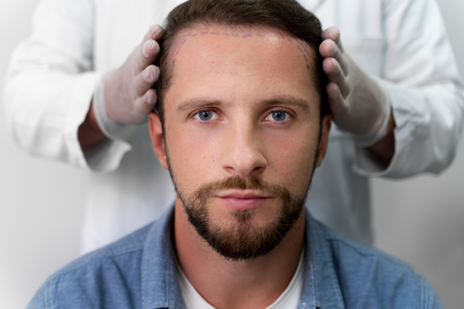 Injerto capilar en las entradas: Solución definitiva para recuperar tu línea frontal