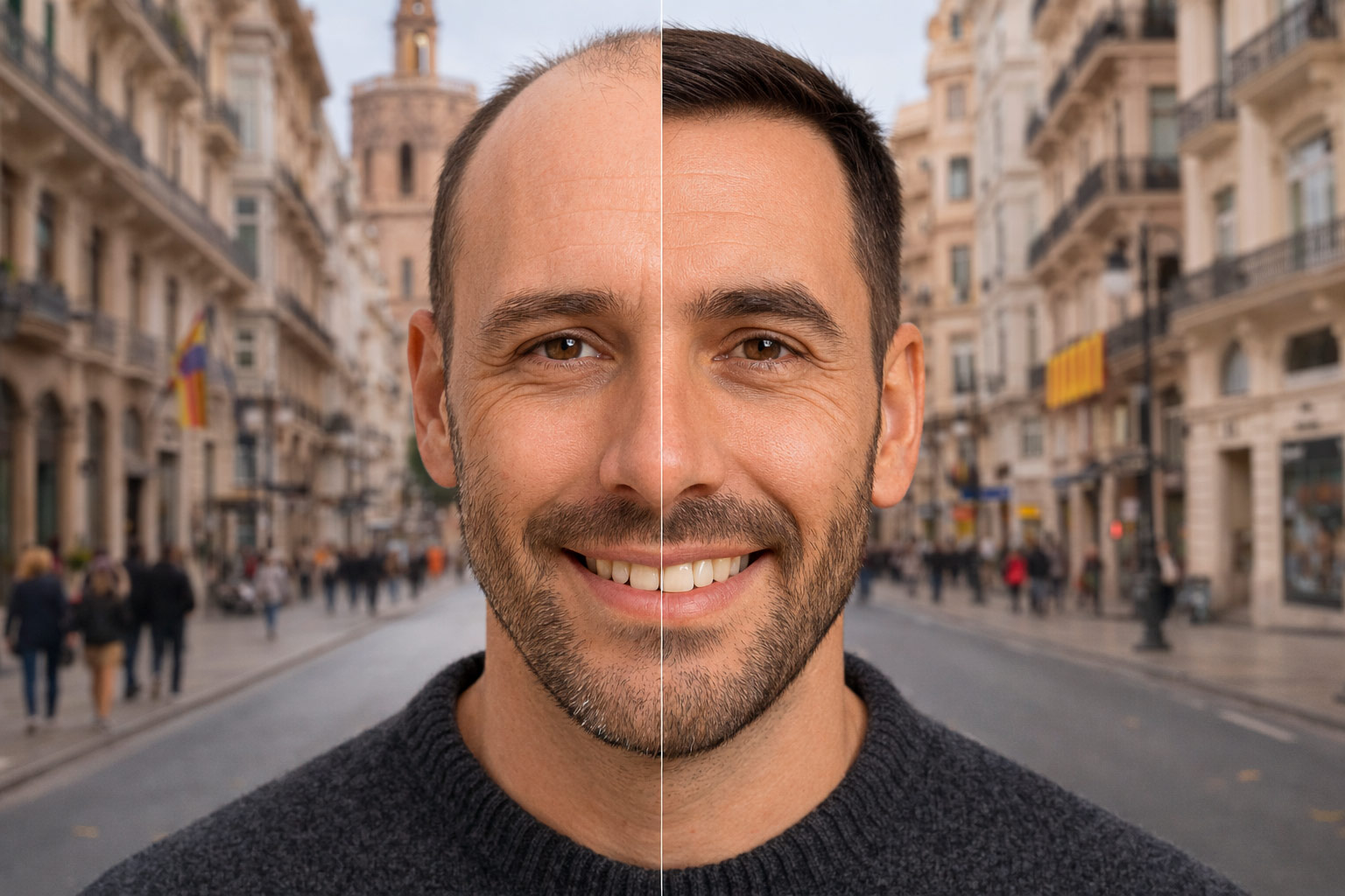 Clínica especializada en trasplante de pelo con resultados naturales que nadie notará